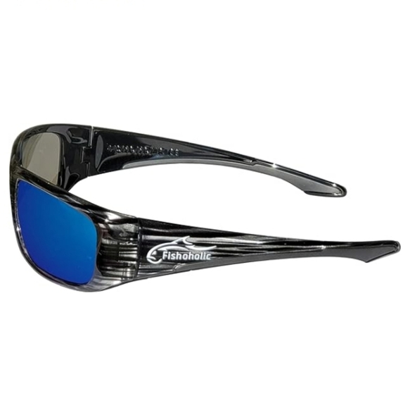 Pro Series Polarized Fishing Sunglasses Rubber Accents UV400 Protection Black - Picture 7 of 7